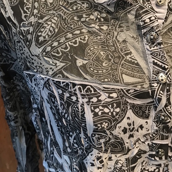 Alison Sheri Tunic/Top - Size Large - Picture 2 of 9